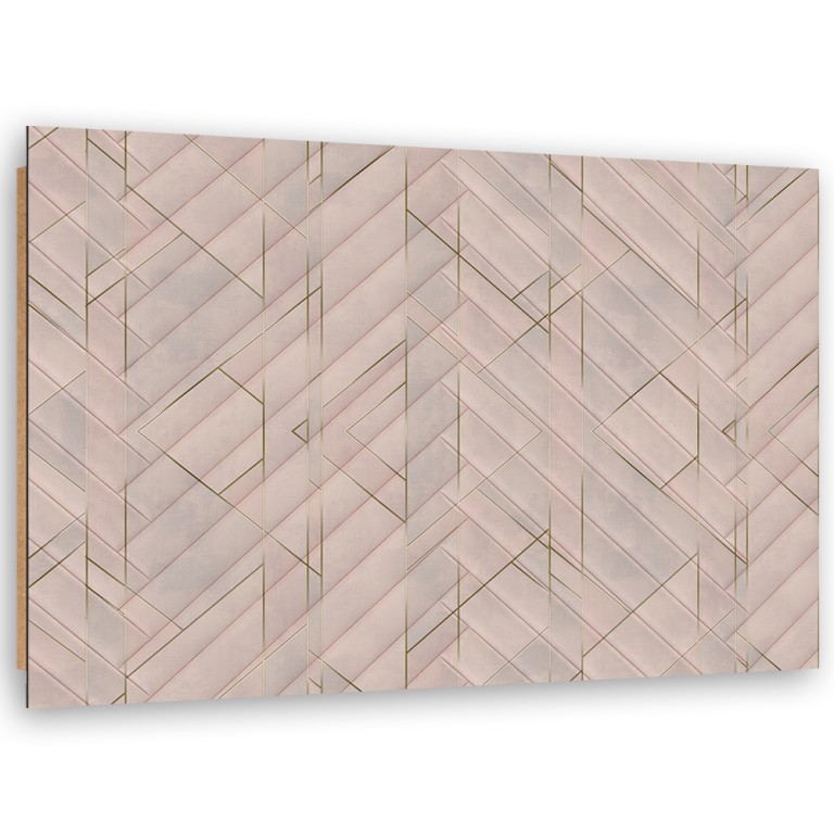 Deco panel print, Geometric pattern