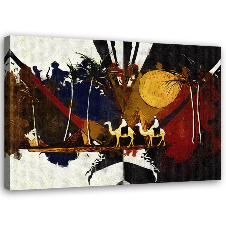 Canvas print, African Landscape Abstract
