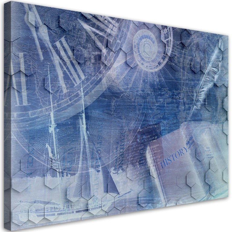 Canvas print, The passage of time abstract