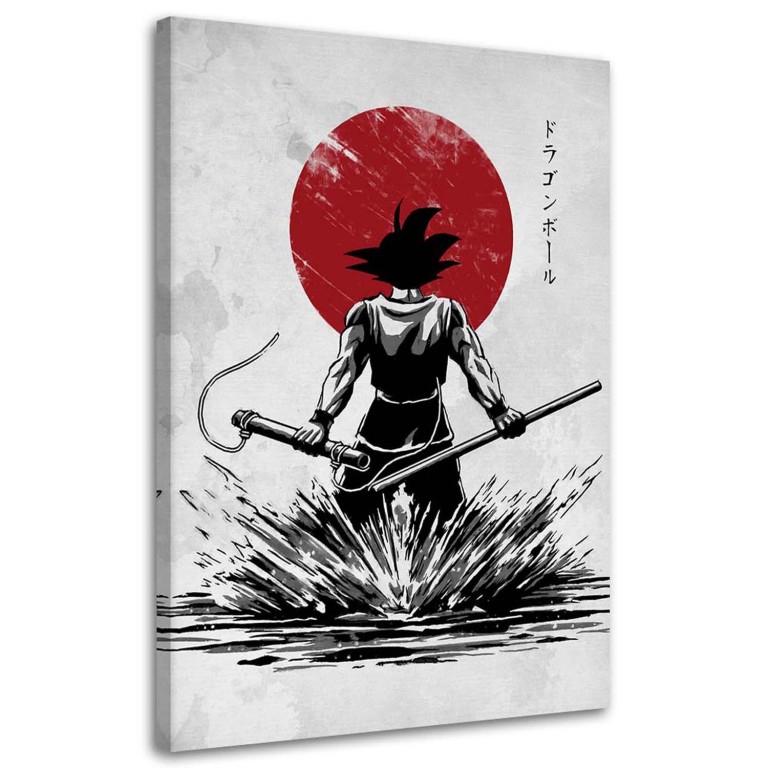 Canvas print, Anime Manga Samurai