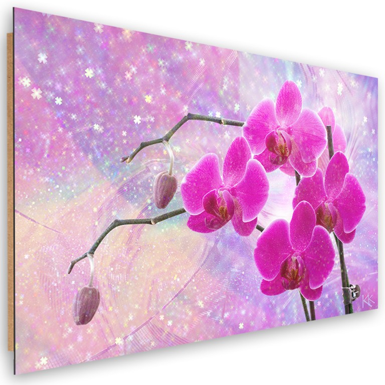 Deco panel print, Orchid flower abstract