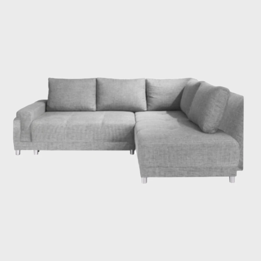 Beate Corner Sofa Bed Right Grey Inari 91