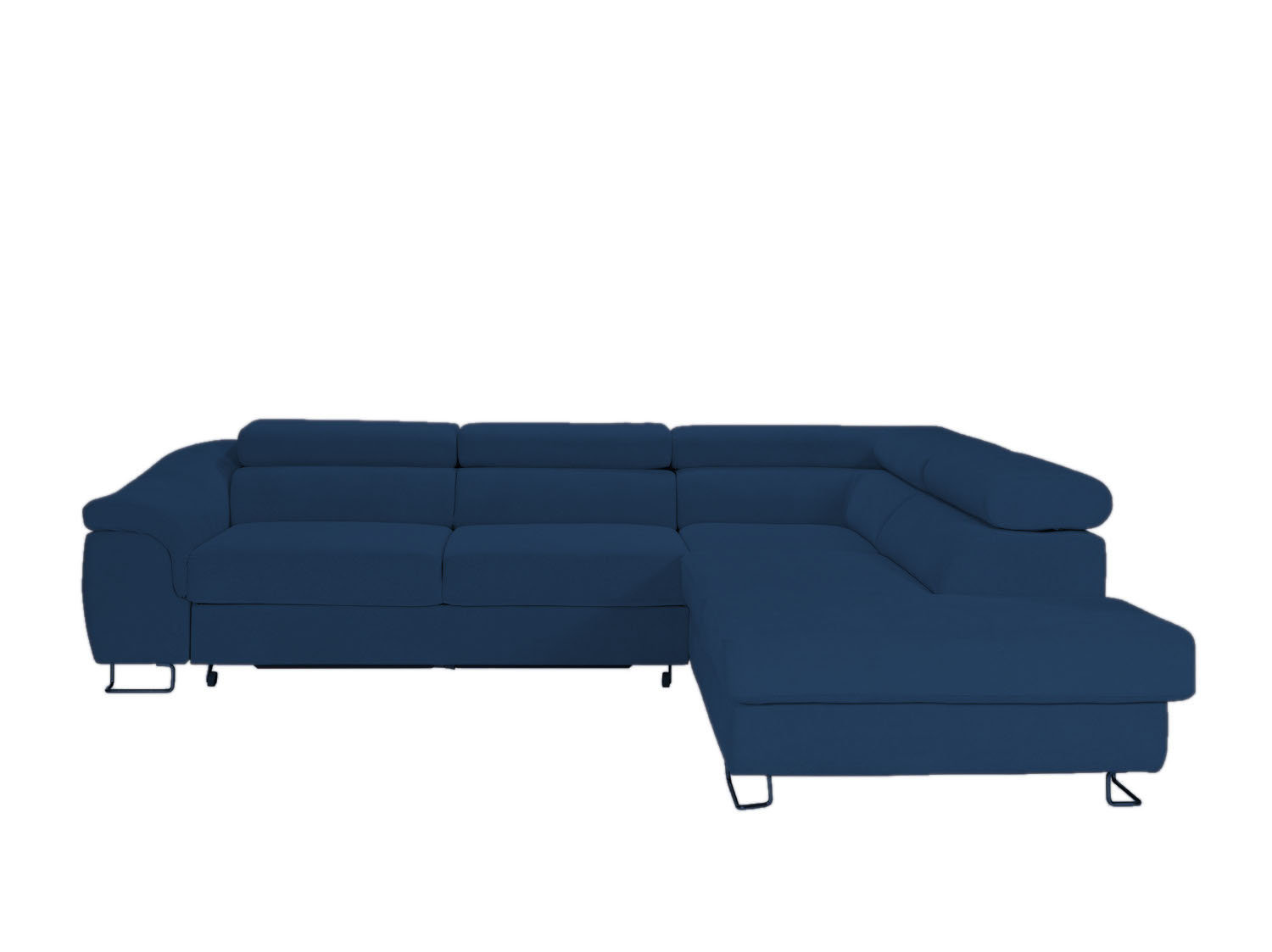 Lavos Corner Sofa Bed Right Blue Zoya 15