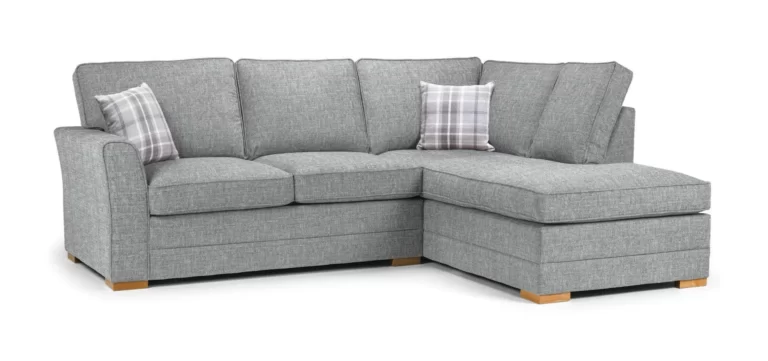 Chilli Corner Sofa Right Lisbon Silver