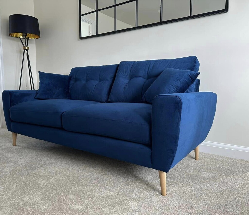 Navy BLue sofa