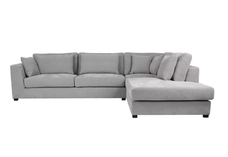 Capella Corner Sofa Right Grey Poso 100
