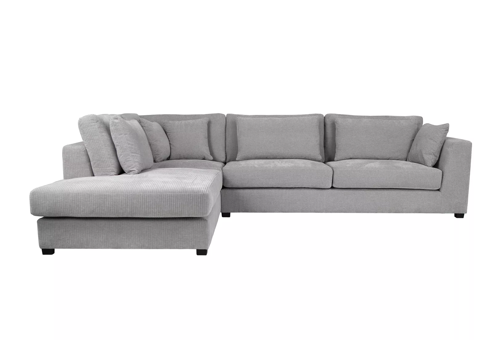 Capella Corner Sofa Left Grey
