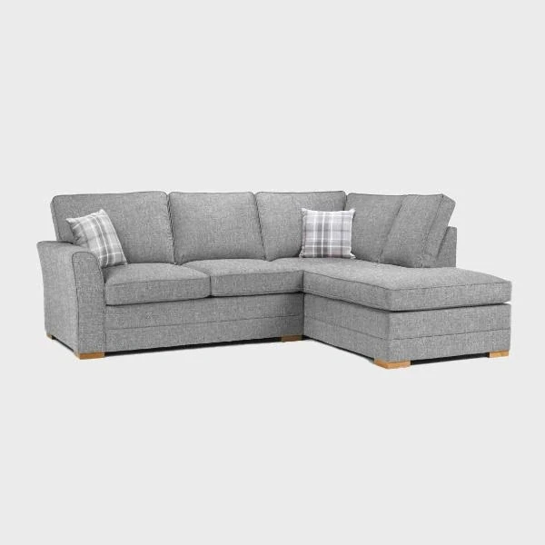 Chilli Corner Sofa Right Lisbon Silver