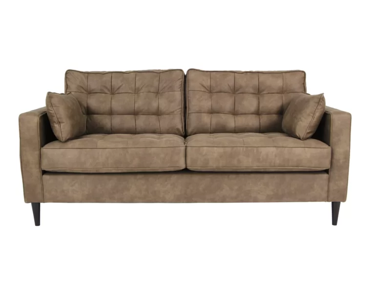 Emma 3 Seater Sofa Brown
