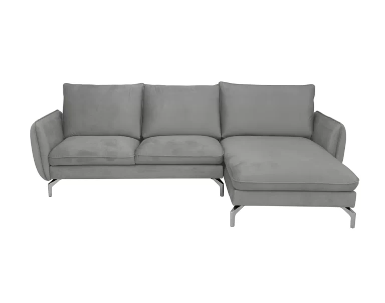 Lavard 2 Arms Corner Sofa Right Grey