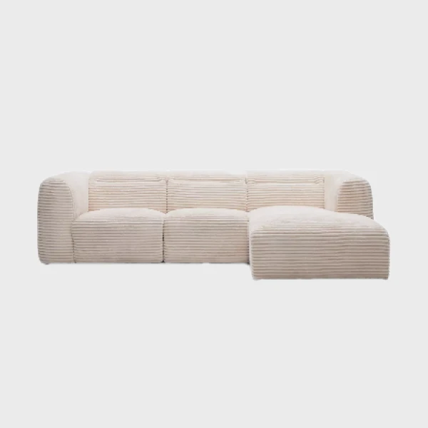 NUBE Modular Corner Sofa Right with Electric Relax function