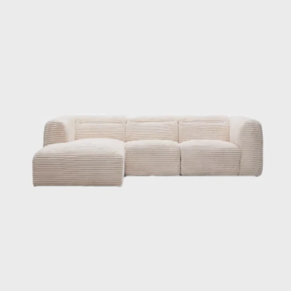 NUBE Modular Corner Sofa Left with Electric Relax function