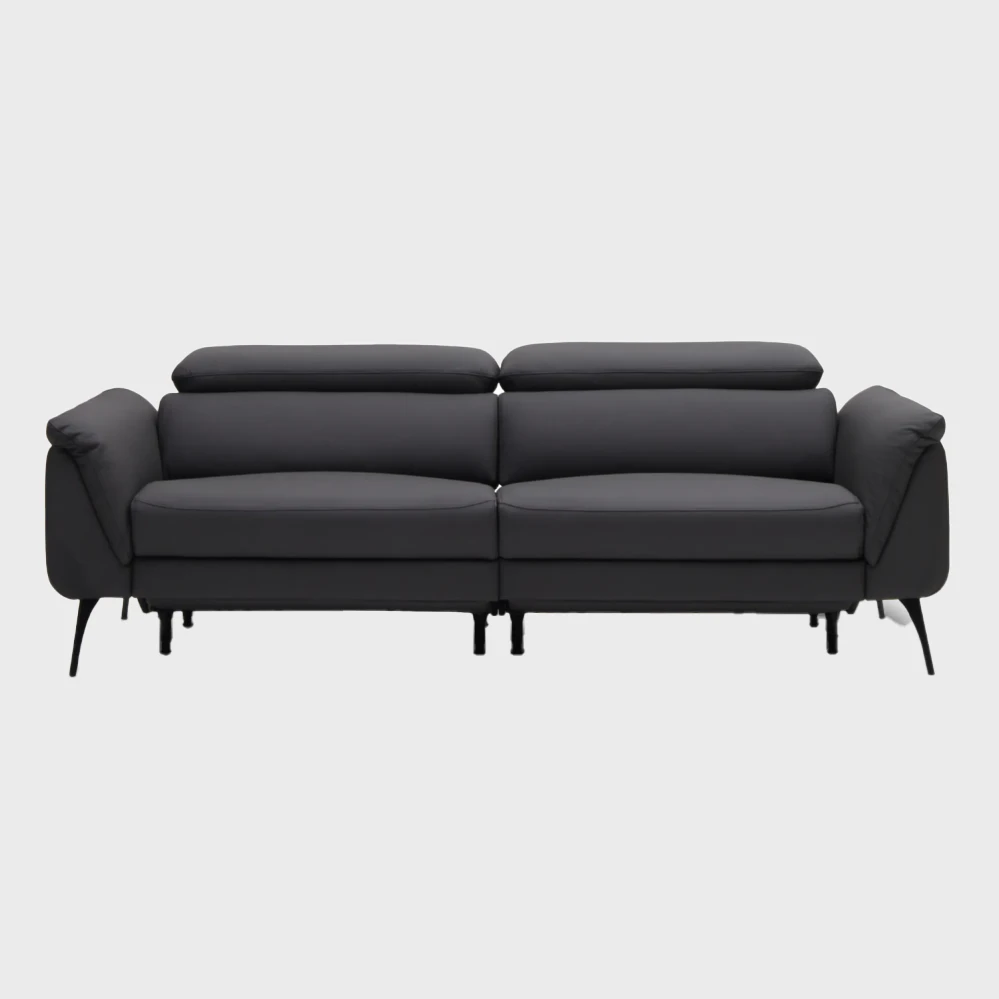 Tebe 2 Sofa Dark Grey SKT 02 With Double Relax Function