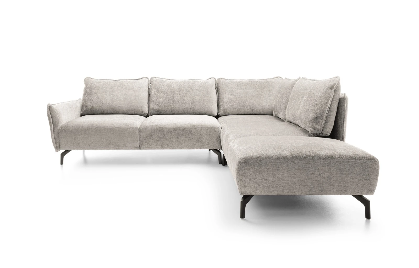 Bella Corner Sofa Right Grey
