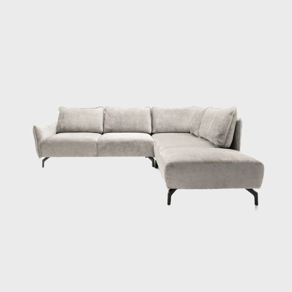Bella Corner Sofa Right Grey