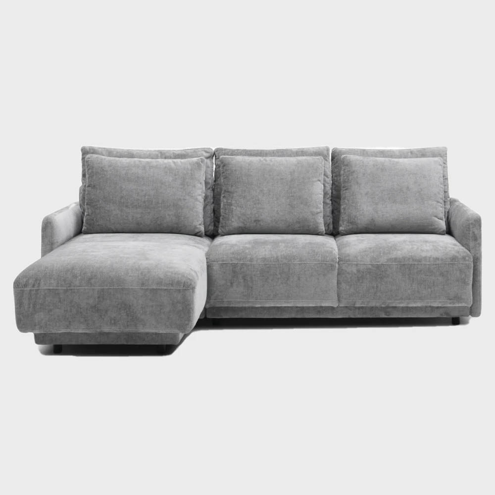 Ambra Corner Sofa Bed Left Grey Vinci 08