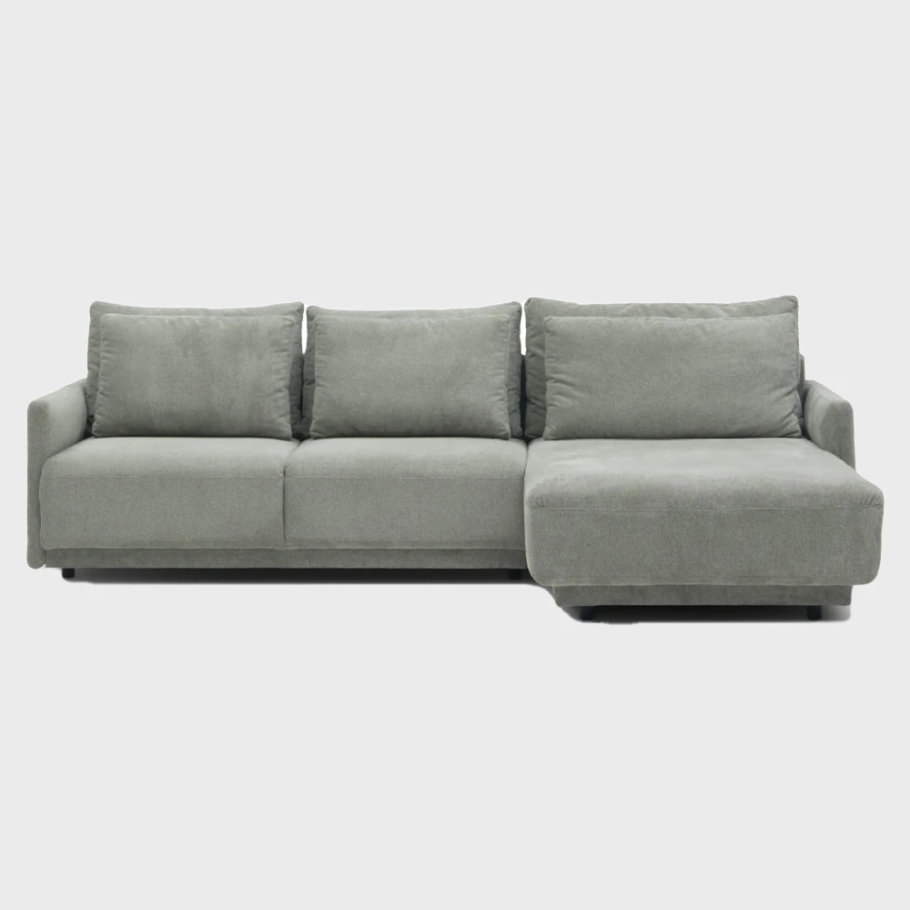 Ambra Corner Sofa Bed Right Green Diosa 34