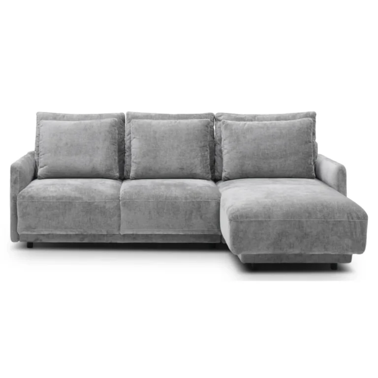 Ambra Corner Sofa Bed Right Grey Vinci 08