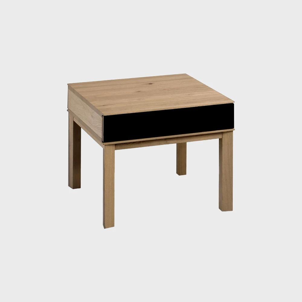 Corena Coffee Table Square Natural Varnished Wood