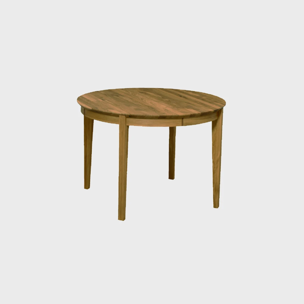 Loft Table Round Oxidised Oak