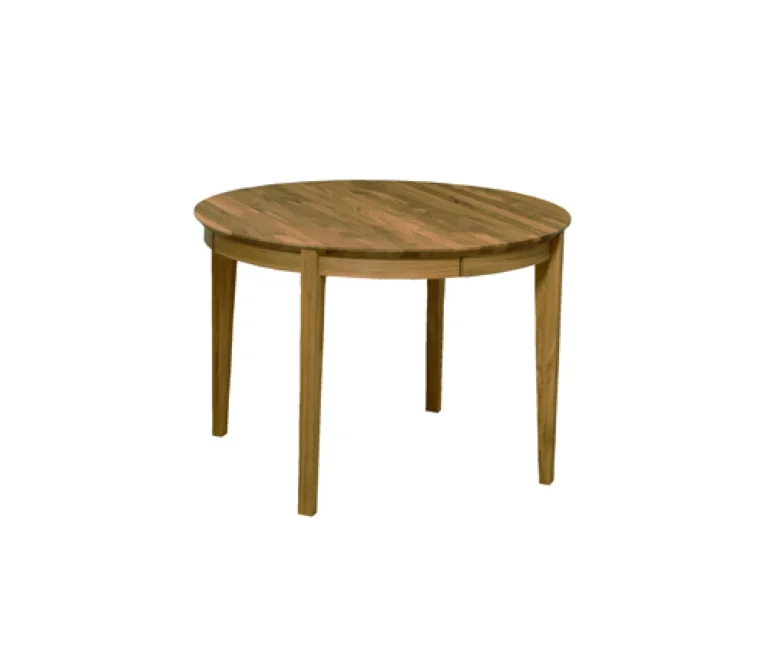 Loft Table Round Oxidised Oak