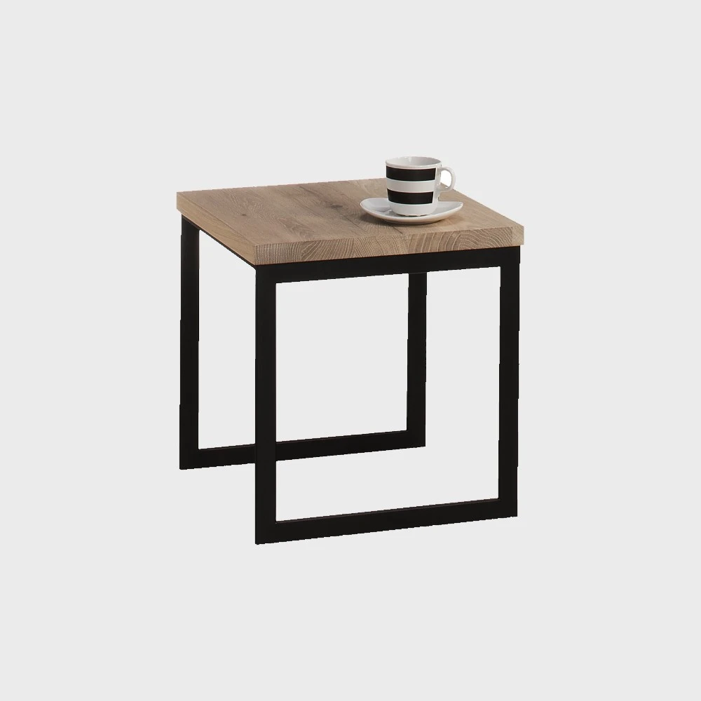 Matin Big Coffee Table Square Natural Effect