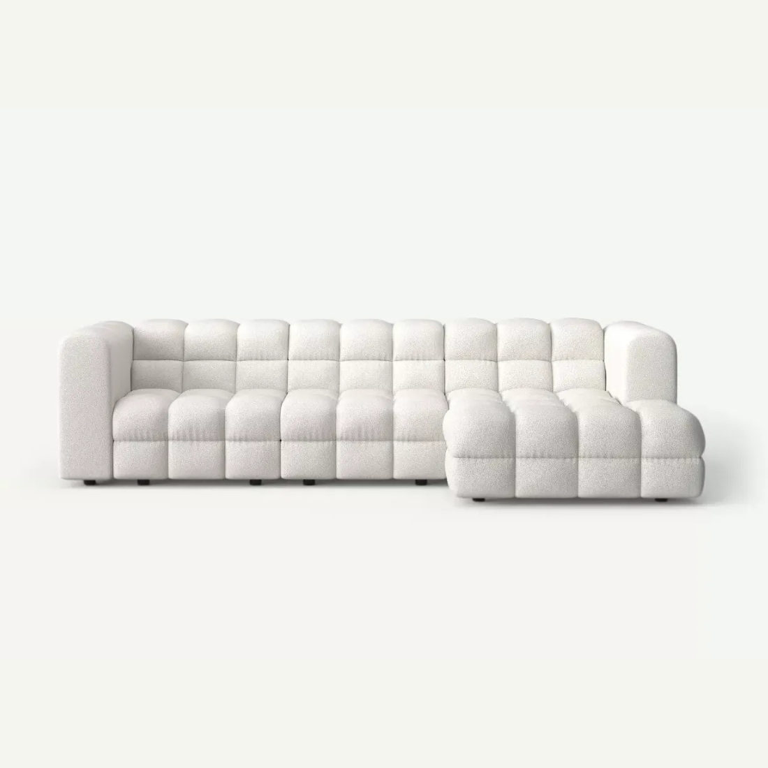 Story Big Modern Corner Sofa Right Cream Raven 22