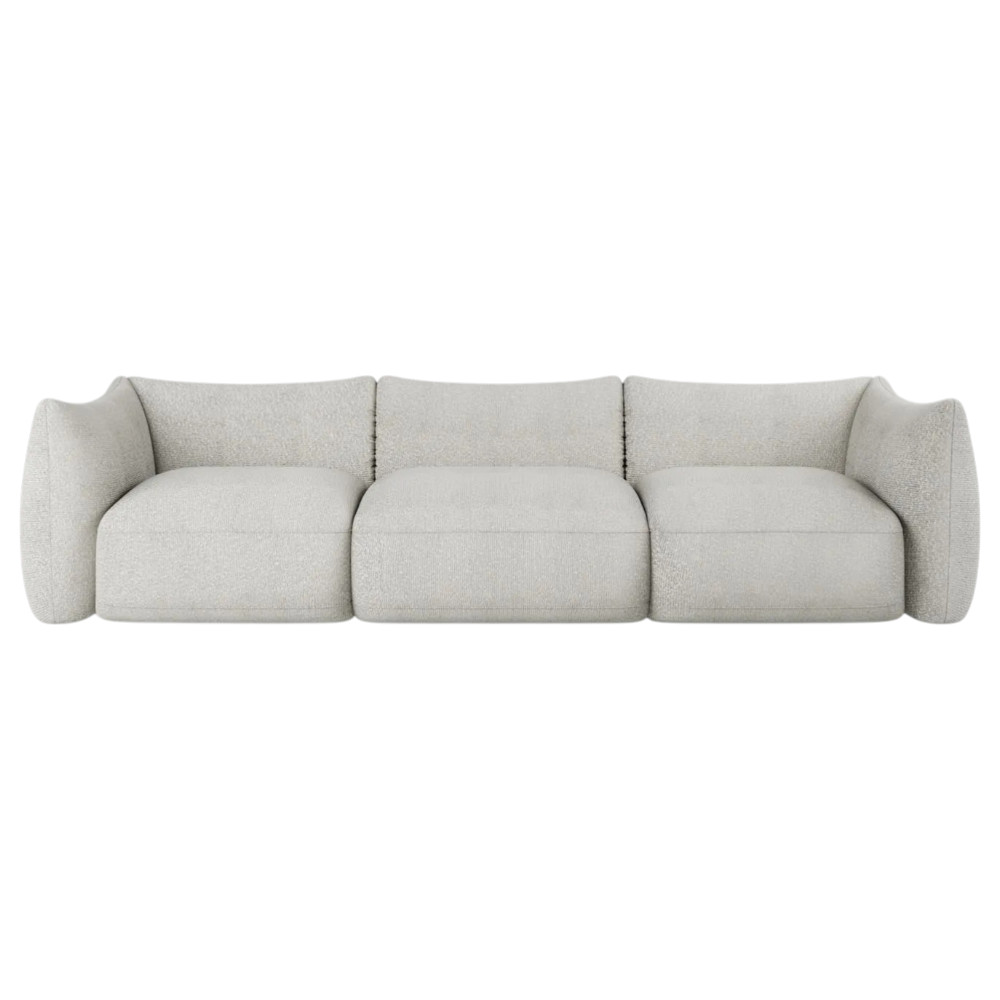 Cosy 3 Seater Sofa Modular Cold Beige Copenhagen 900