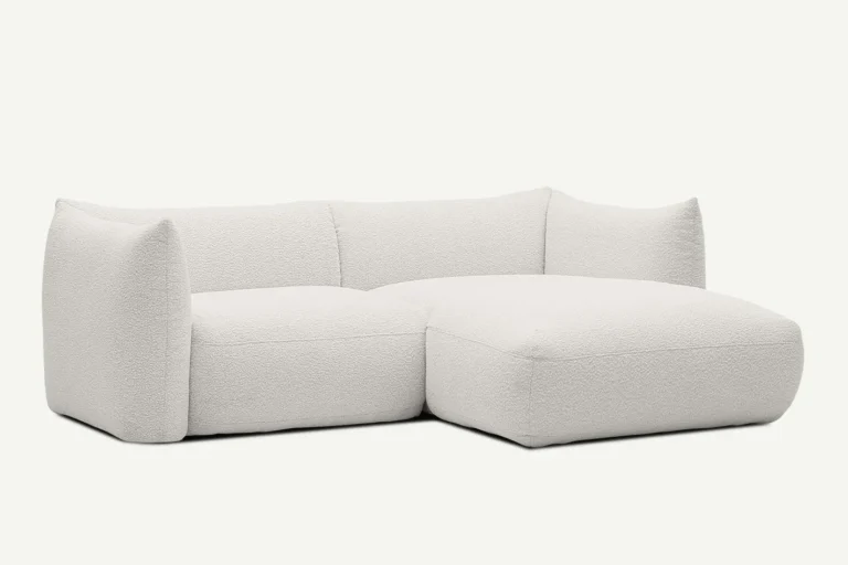 Cosy 2 Seater Modular Corner Sofa Right Cold Beige Copenhagen 900