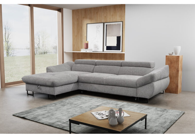 Fabio Corner Sofa Bed Longchair