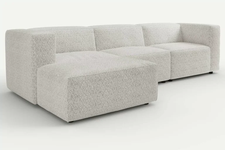 Moved Modern 4 Seater Corner Sofa Beige Copenhagen 900