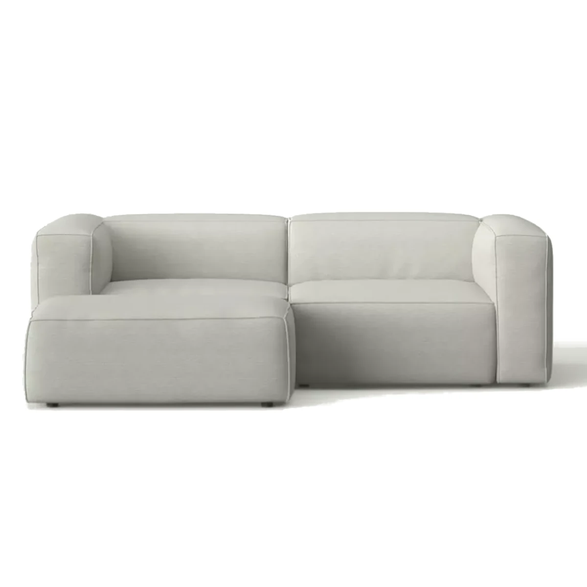 Moved II Small and modern corner sofa left Diosa 01