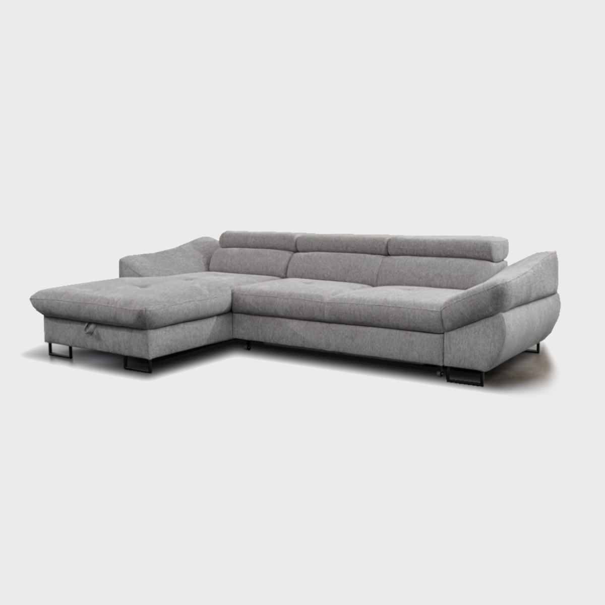 Fabio Corner Sofa Bed Longchair Left