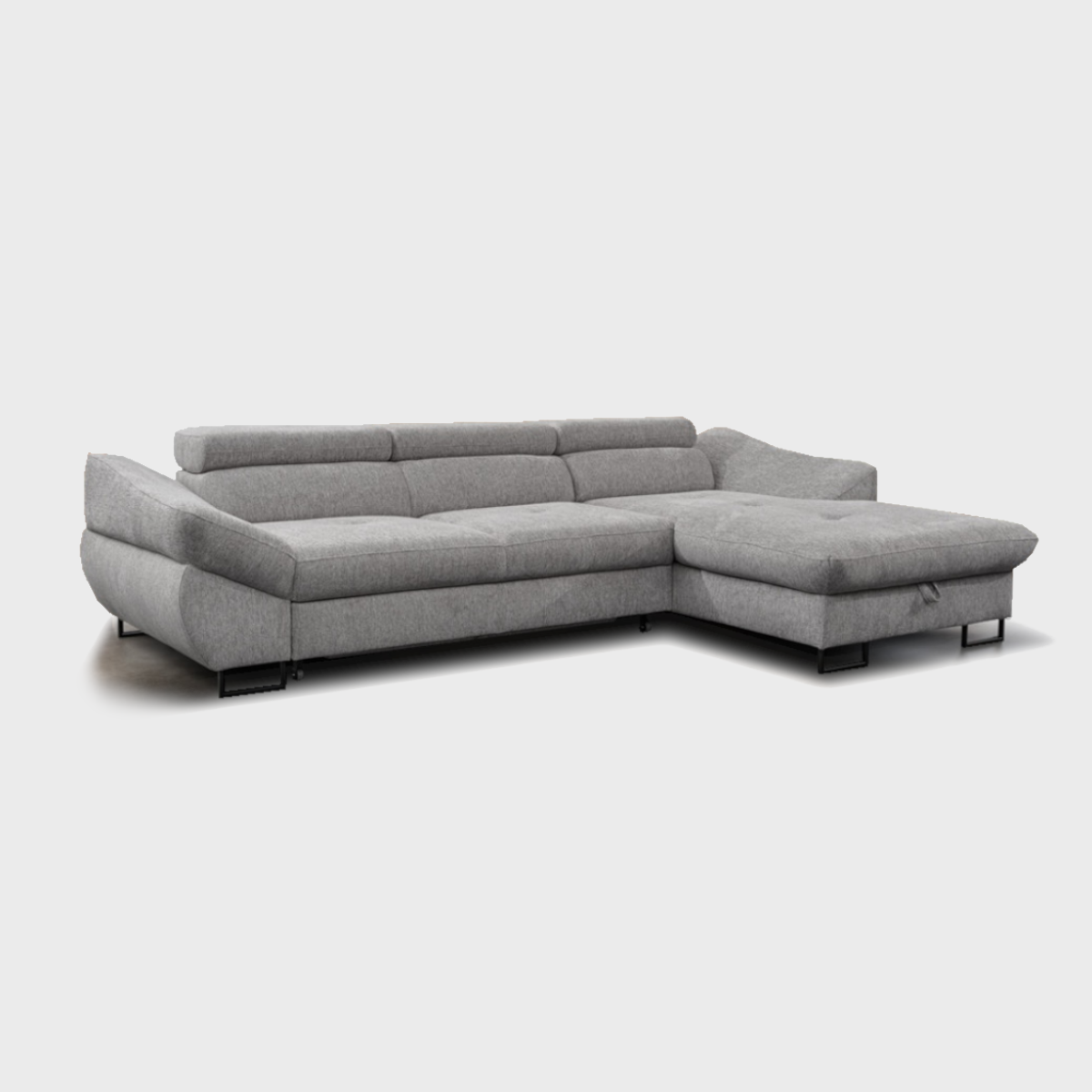 Fabio Corner Sofa Bed Longchair Right