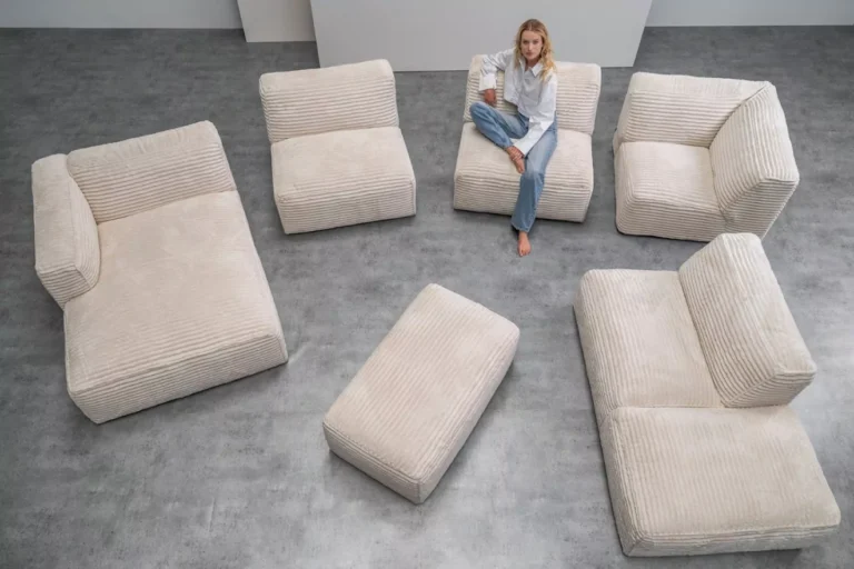 Moved XL Mid Seat Armchair Module Light Beige Tilia 01