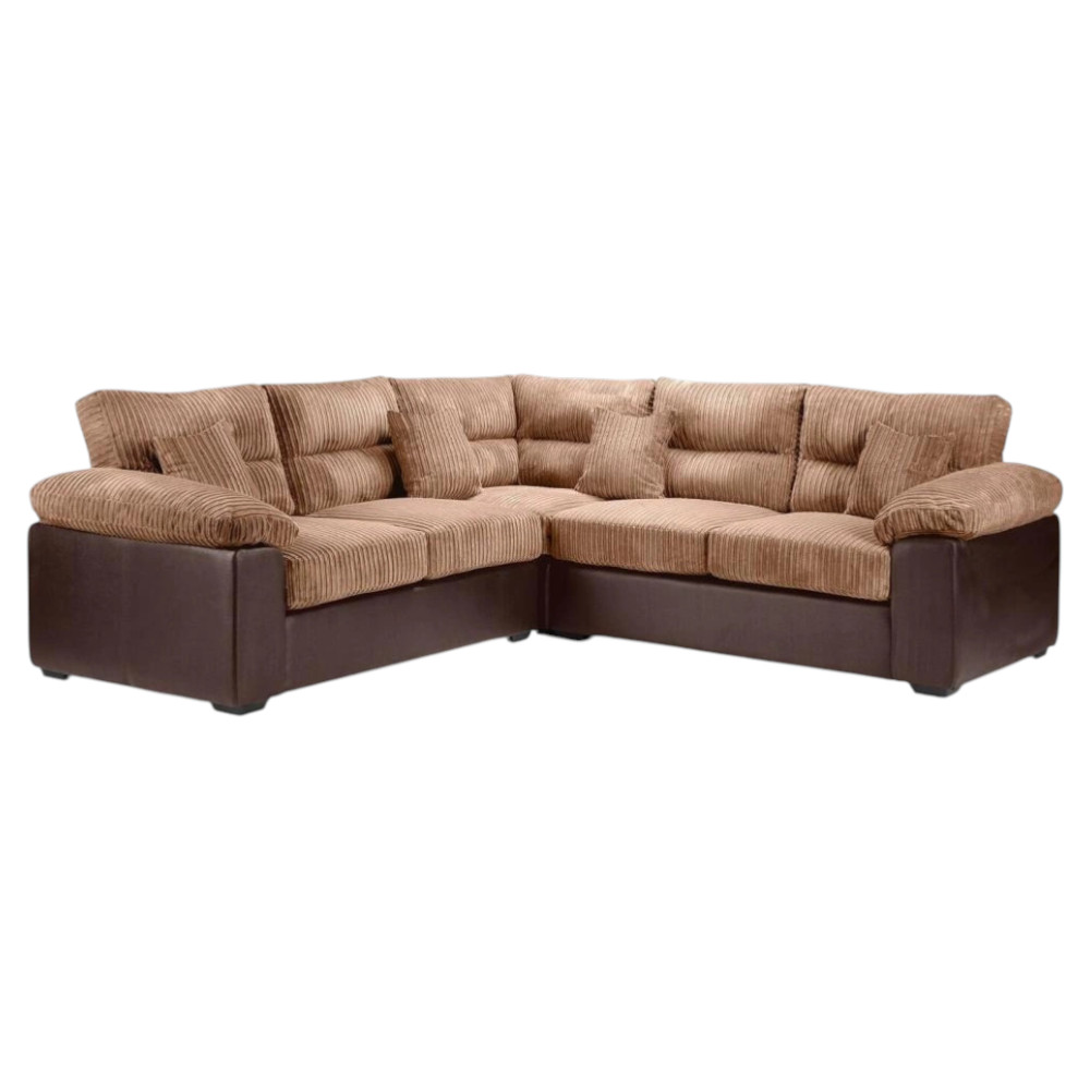 Ameba 2A2 Corner Sofa Universal Brown Rinho brown – Jumbo Mocca