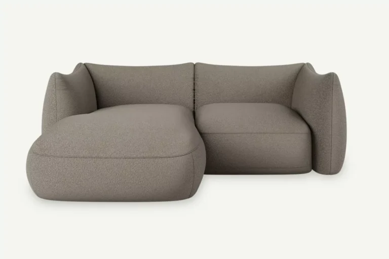 Cosy 2 Seater Modular Corner Sofa Left Coffee with Milk Now or Never 16