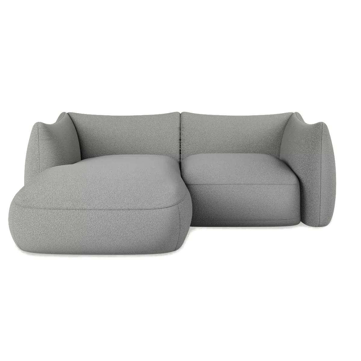 Cosy 2 Seater Modular Corner Sofa Left Grey Now or Never 83