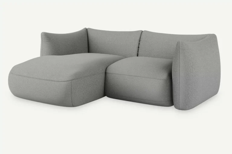Cosy 2 Seater Modular Corner Sofa Grey Now or Never 83