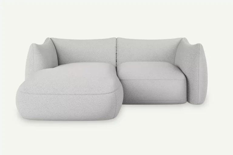 Cosy 2 Seater Modular Corner Sofa Left White Now or Never 01