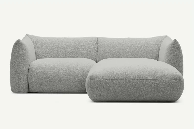 Cosy 2 Seater Modular Corner Sofa Right Dark Grey Copenhagen 802