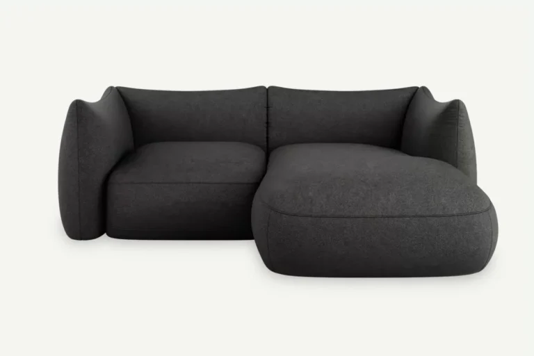 Cosy 2 Seater Modular Corner Sofa Right Graphite Diosa 93