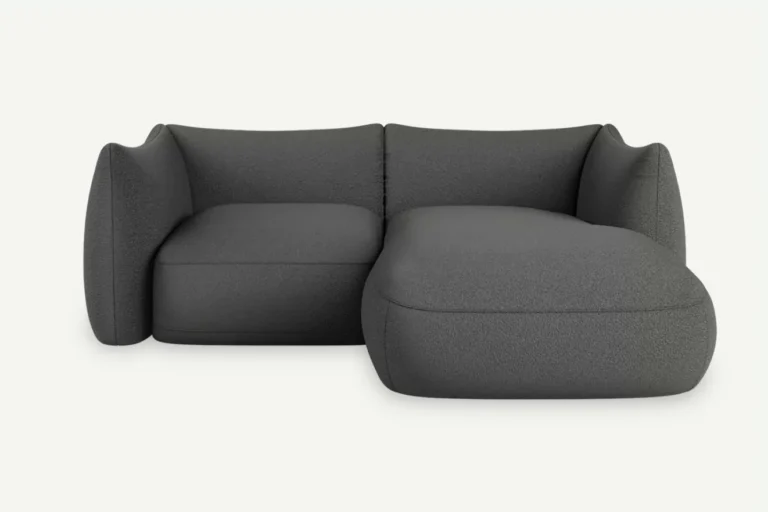 Cosy 2 Seater Modular Corner Sofa Right Graphite Now or Never 92
