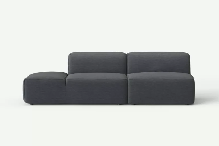 Moved XL Modern 3 Seater Sofa Grey Diosa 93