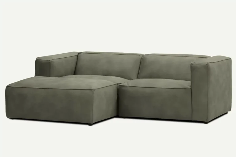 Moved II Small and Modern Corner Sofa Khaki Letto 38