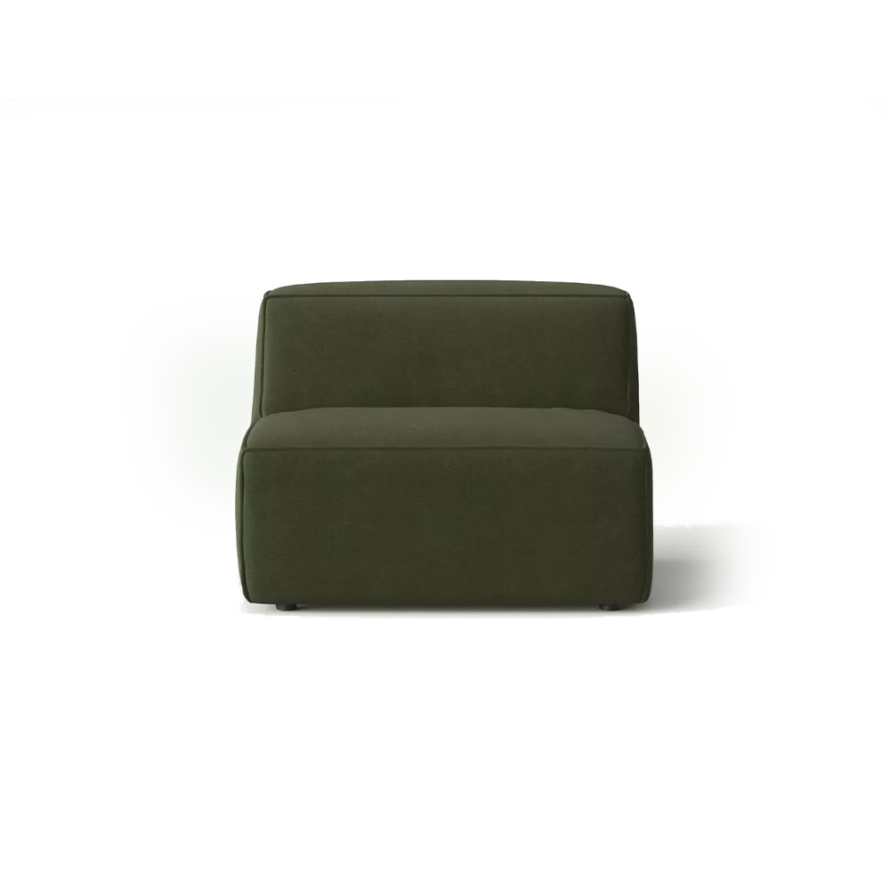 Moved XL Mid Seat Armchair Module Light Olive Castel 39
