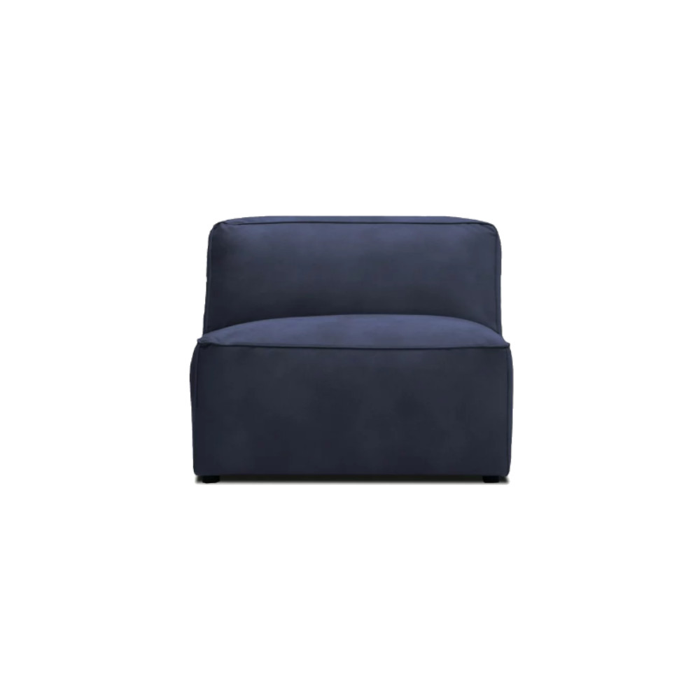 Moved XL Mid Seat Armchair Module Blue Letto 79