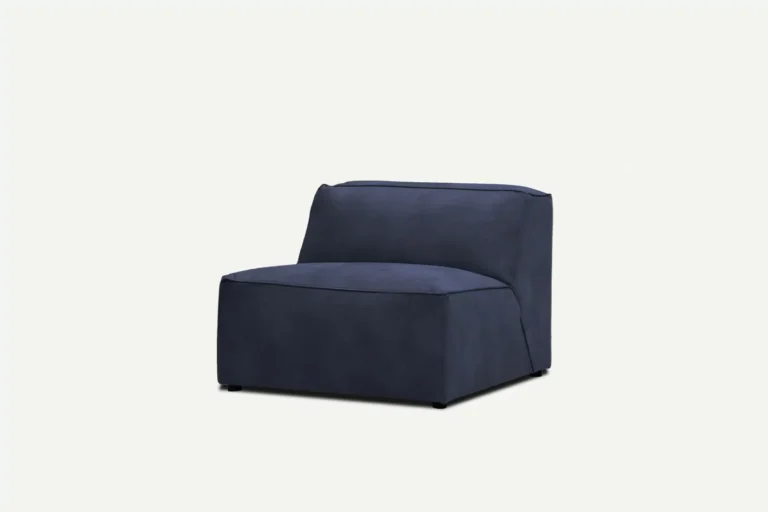 Moved XL Mid Seat Armchair Module Blue Letto 79