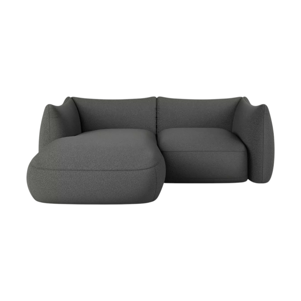 Cosy 2 Seater Modular Corner Sofa Graphite Now or Never 92