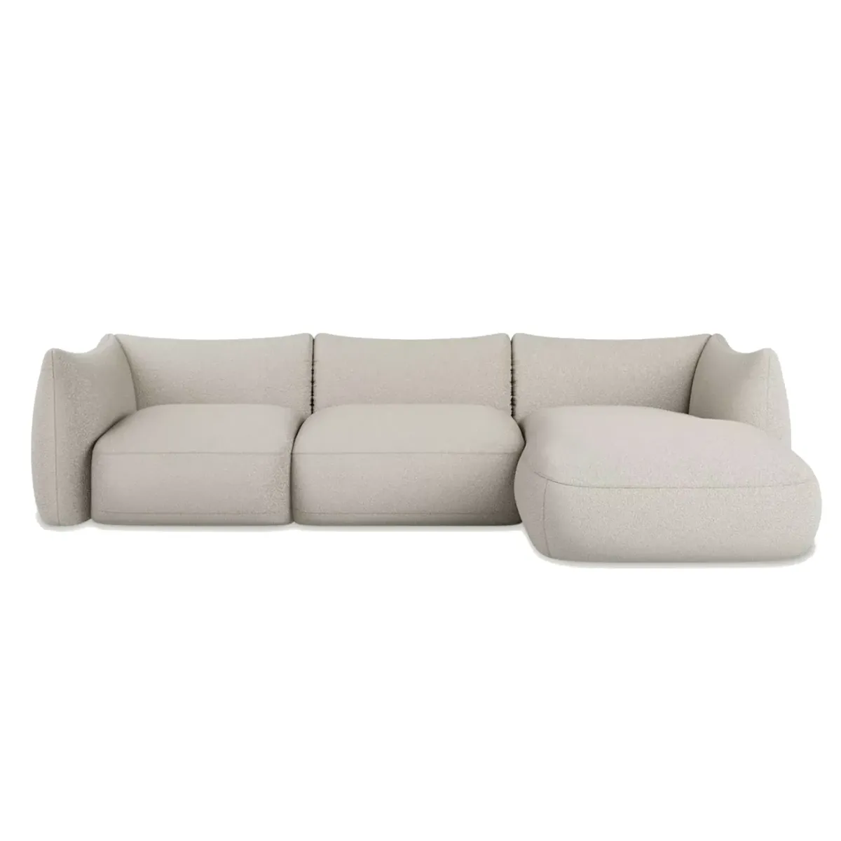 Cosy 3 Seater Modular Sofa Right Cream Now or Never 03